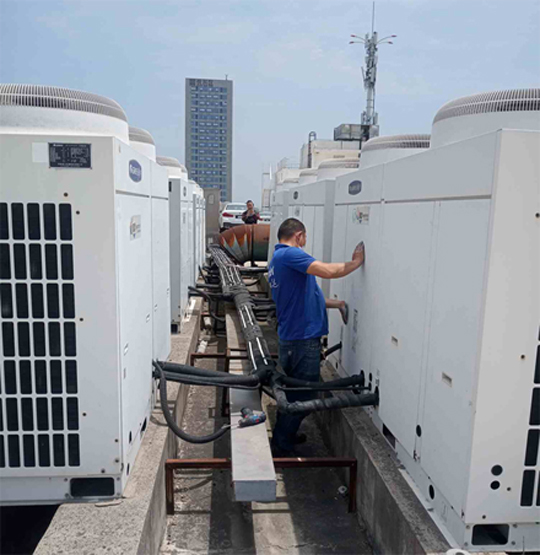 平乡中央空调制热和不制冷系统维修方法